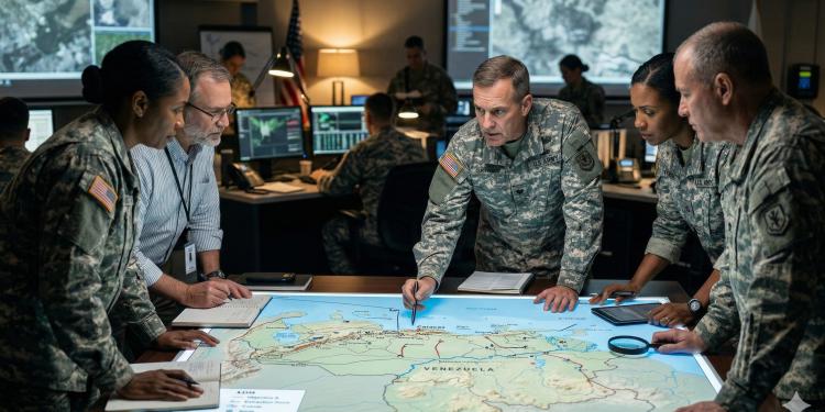 Planejamento Técnicas de Inteligência Ataque EUA à Venezuela
